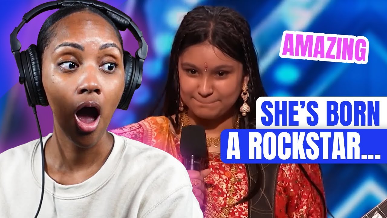 10 YEAR OLD VAN HALEN?! Maya Neelakantan America’s Got Talent 2024