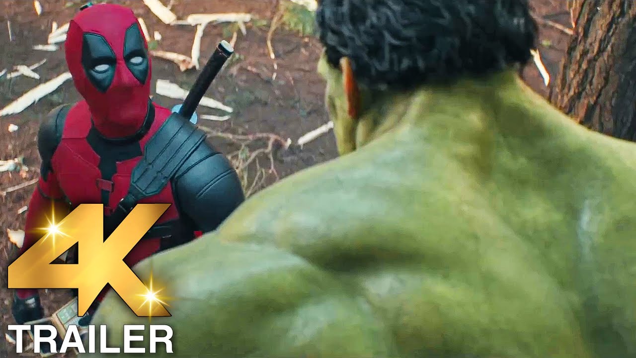 DEADPOOL & WOLVERINE "Wolverine Vs Hulk" Trailer (4K ULTRA HD) 2024