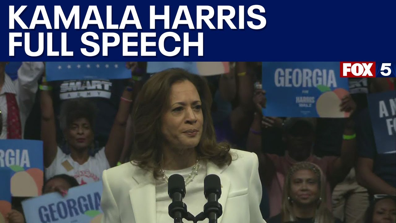 Kamala Harris Savannah, rally full speech FOX 5 News