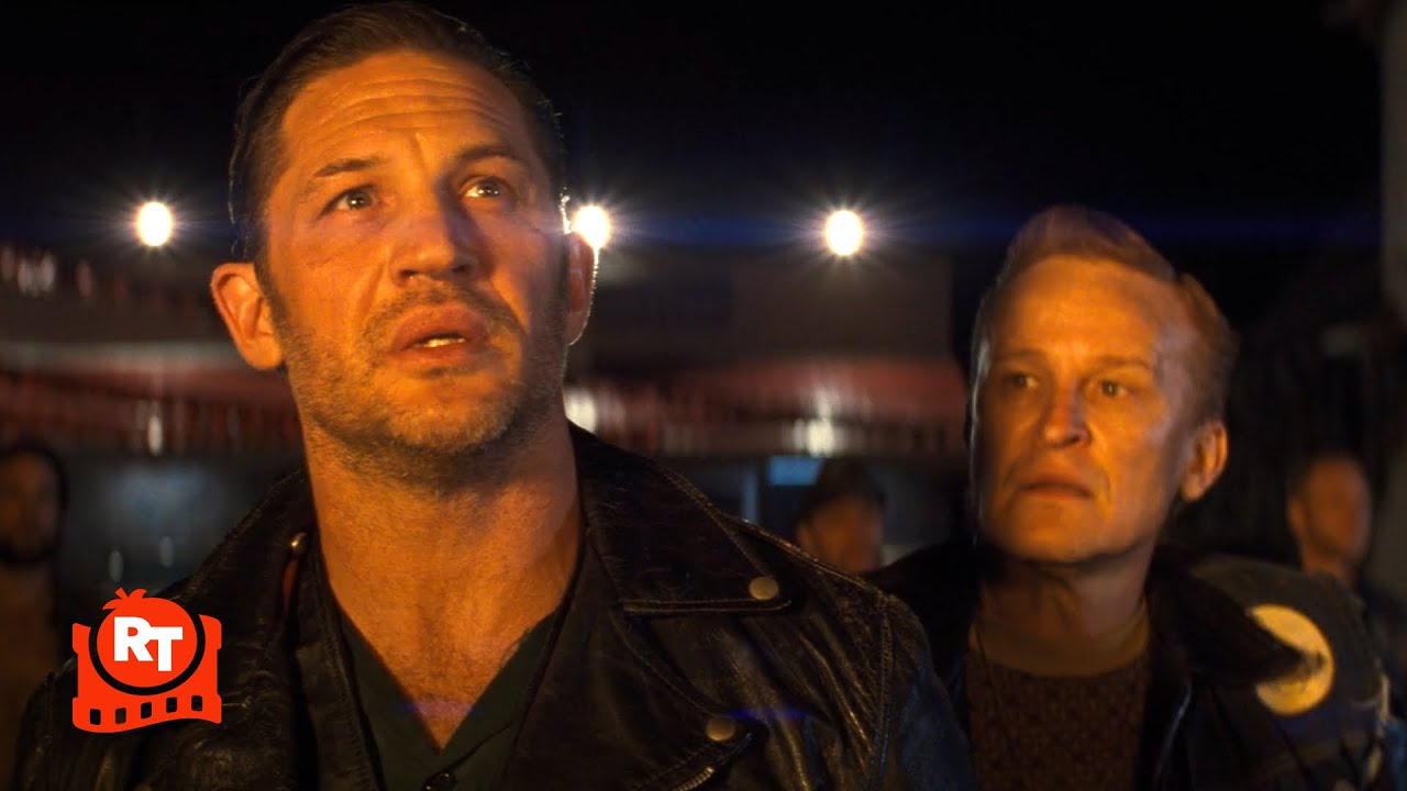 The Bikeriders (2024) Tom Hardy Burns the Bar Down Scene Movieclips